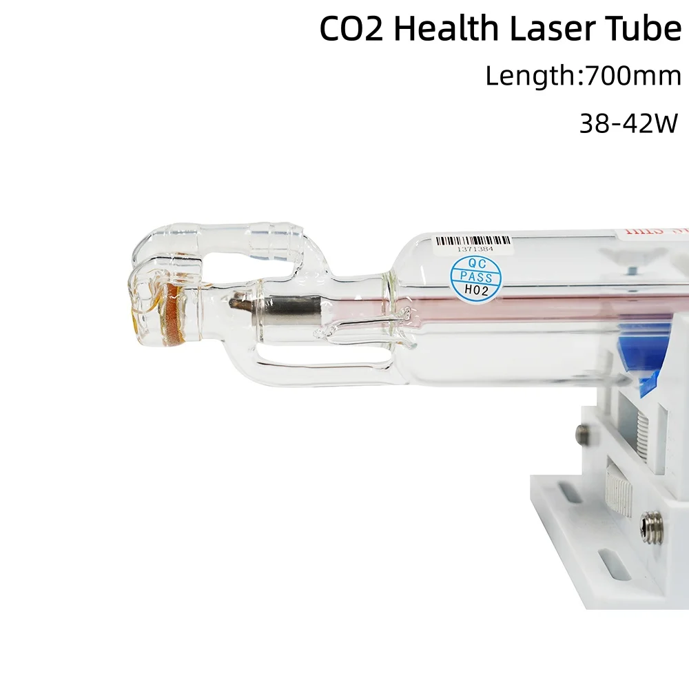 أنبوب ليزر ثاني أكسيد الكربون الطبي بلوتوث 38-42 وات أنبوب ليزر ثاني أكسيد الكربون الطبي طول 700 مم ضياء 50 مم عمر الخدمة 10,000 ساعة #2