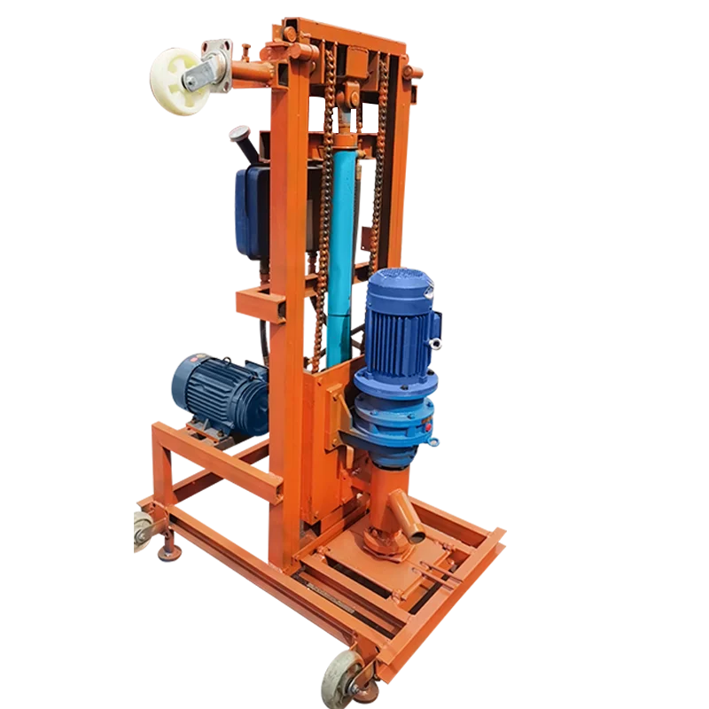 Impianto di perforazione elettrico professionale per pozzi d'acqua da 100 m personalizzabile per la casa e l'agricoltura