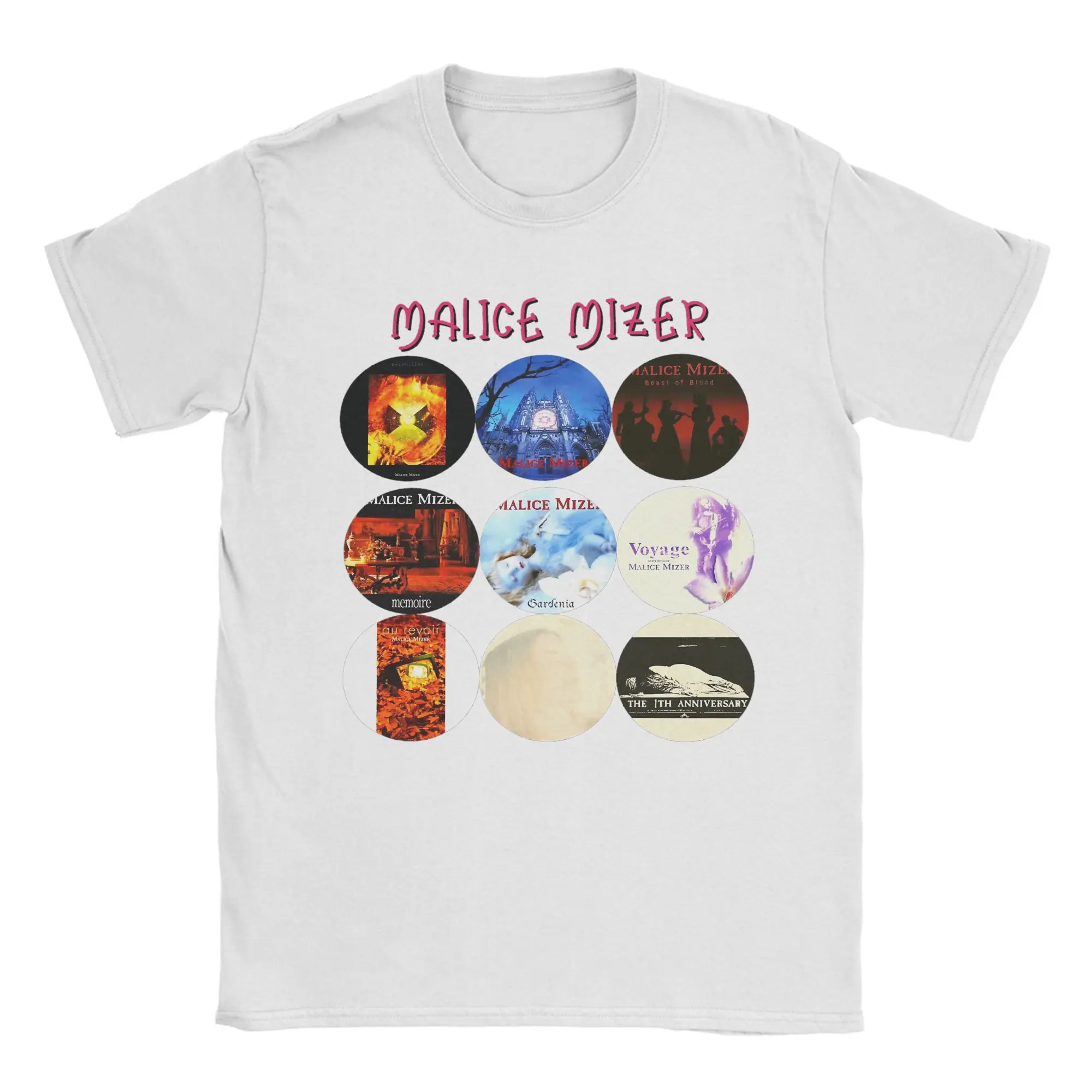 Vintage T Shirt Summer Malice Mizer Trendy Cool T-Shirts Pure 