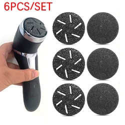 6 PCS/Set Replacement Sandpaper Disk Foot Pedicure Discs Sanding Paper Accessory For Electric Foot File Callus Remover Machine