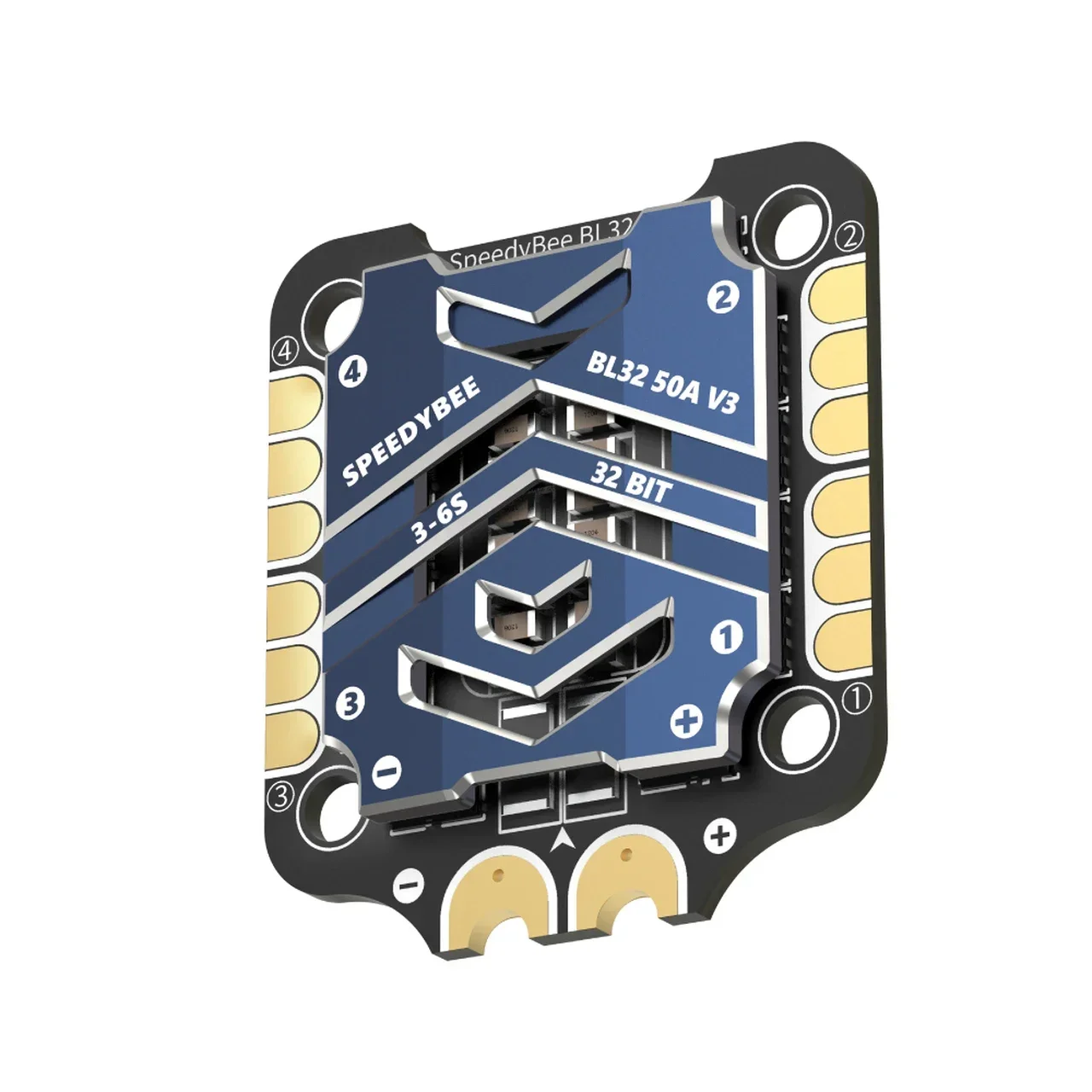 SpeedyBee-controlador de vuelo para Drones Freestyle, piezas de bricolaje, F7, V3, BL32, 50A, 30X30, Pila, BMI270, F722, BLHELI32, 50A, 4 en 1, ESC, 3-6S