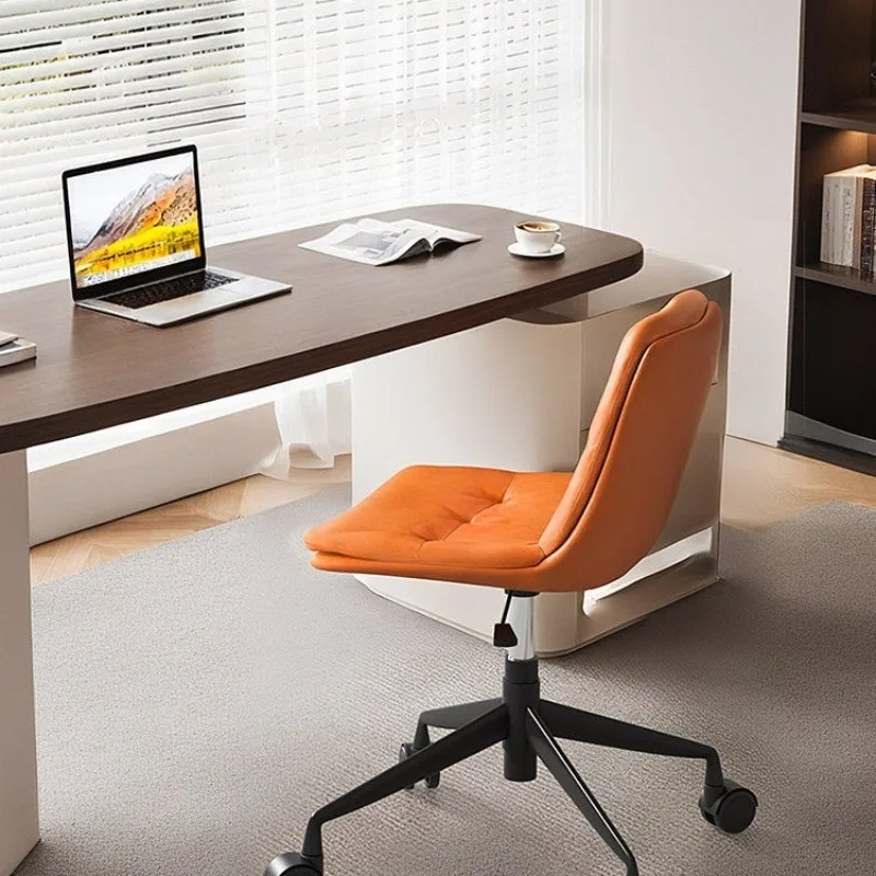 Makeup stool with backrest bedroom dressing stool pulley chair lift can be rotated light luxury rest