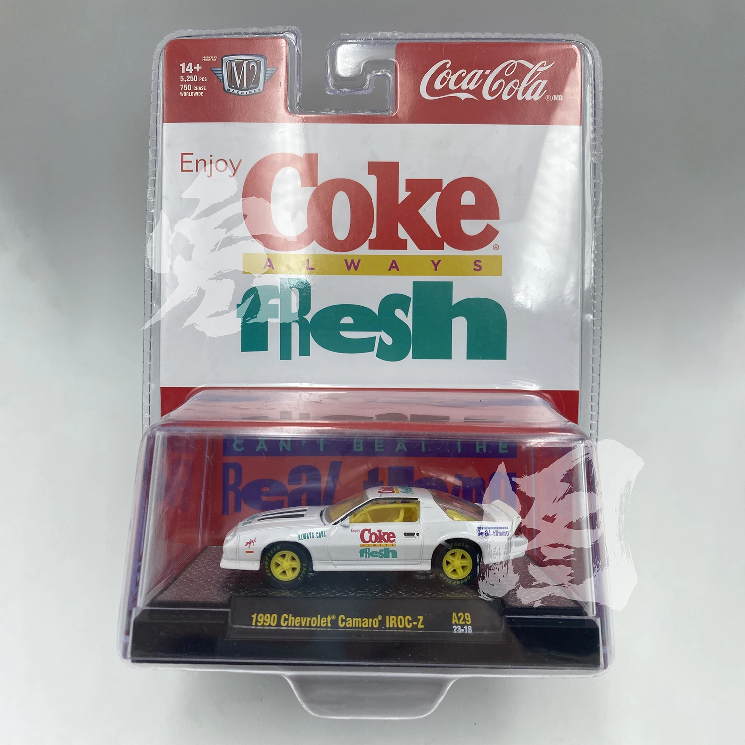

M2 Машины, масштаб 1:64, литой под давлением сплав, Chevrolet Camaro IR0C-Z, игрушки, модель автомобиля, классические подарки для взрослых, сувенирный статический дисплей