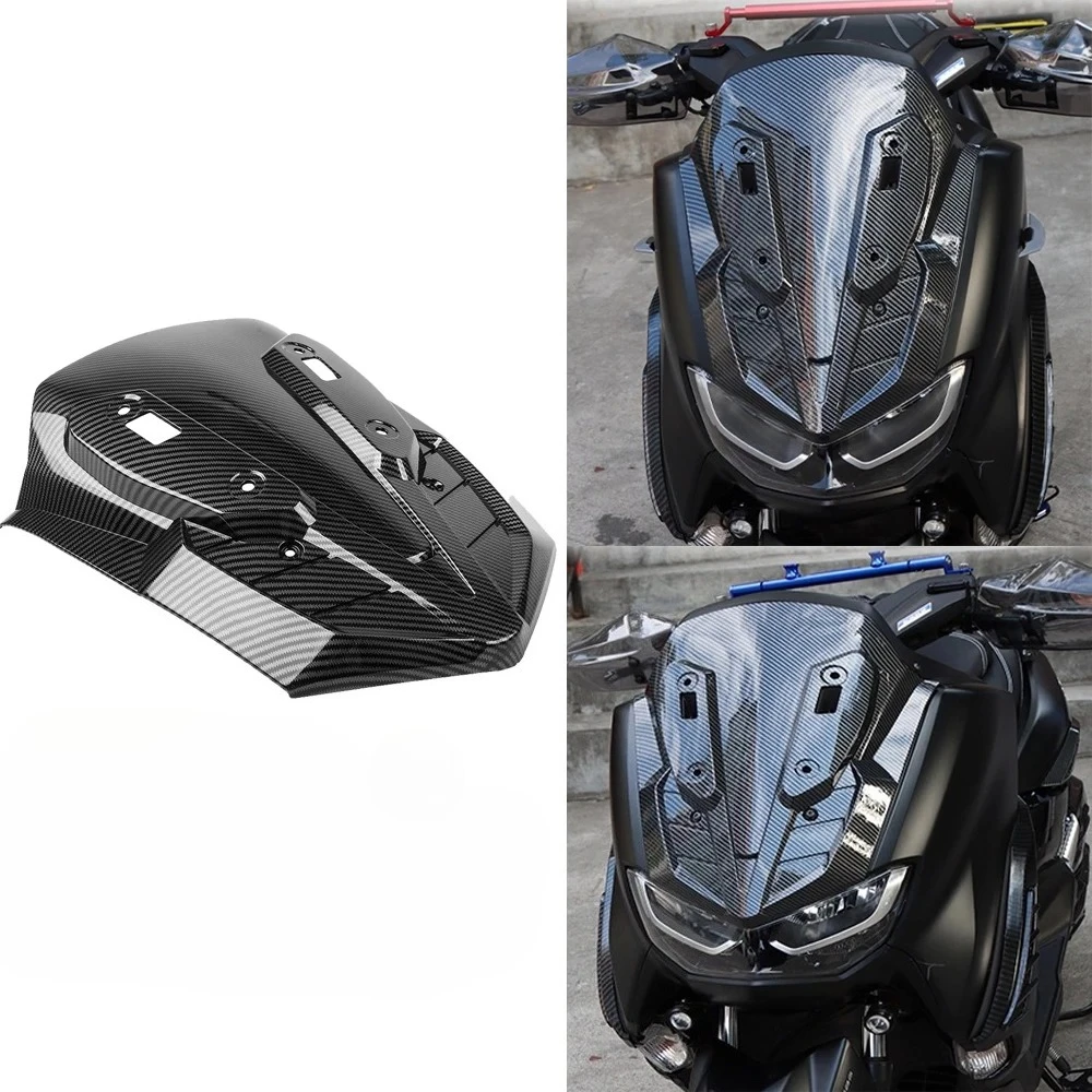 

Motorcycle Front Windshield Inner Panel Windscreen Guard Wind Deflector Cover Protector For YAMAHA NMAX155 NMAX 155 2020-2023
