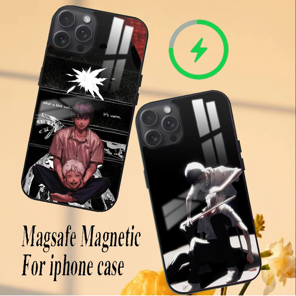 Anime The S-summer H-hikaru died Phone Case For iPhone 16 15 14 13 12 11 PRO MAX PLUS Mini Magnetic wireless mirror phone case