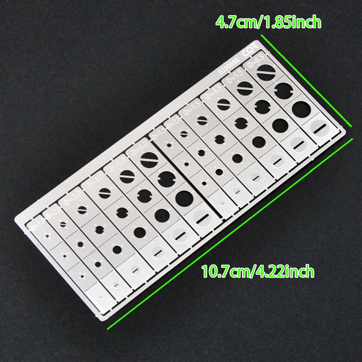 Scale Model Kit Painting Tools Reusable Metal Hollow Airbrush Stencil Spray Mask Screw Nut Rivet 1/60/100/144 For Gundam Models