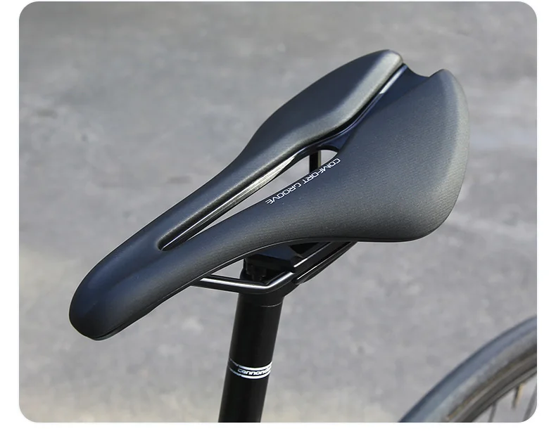 SELLE ROYAL Aeros O Hohlraum-Atmungsaktiver Fahrradsattel Ultraleichter MTB Rennrad-Sitz Weicher PU-Leder Wasserdichter Fahrradsitz – Detail 15