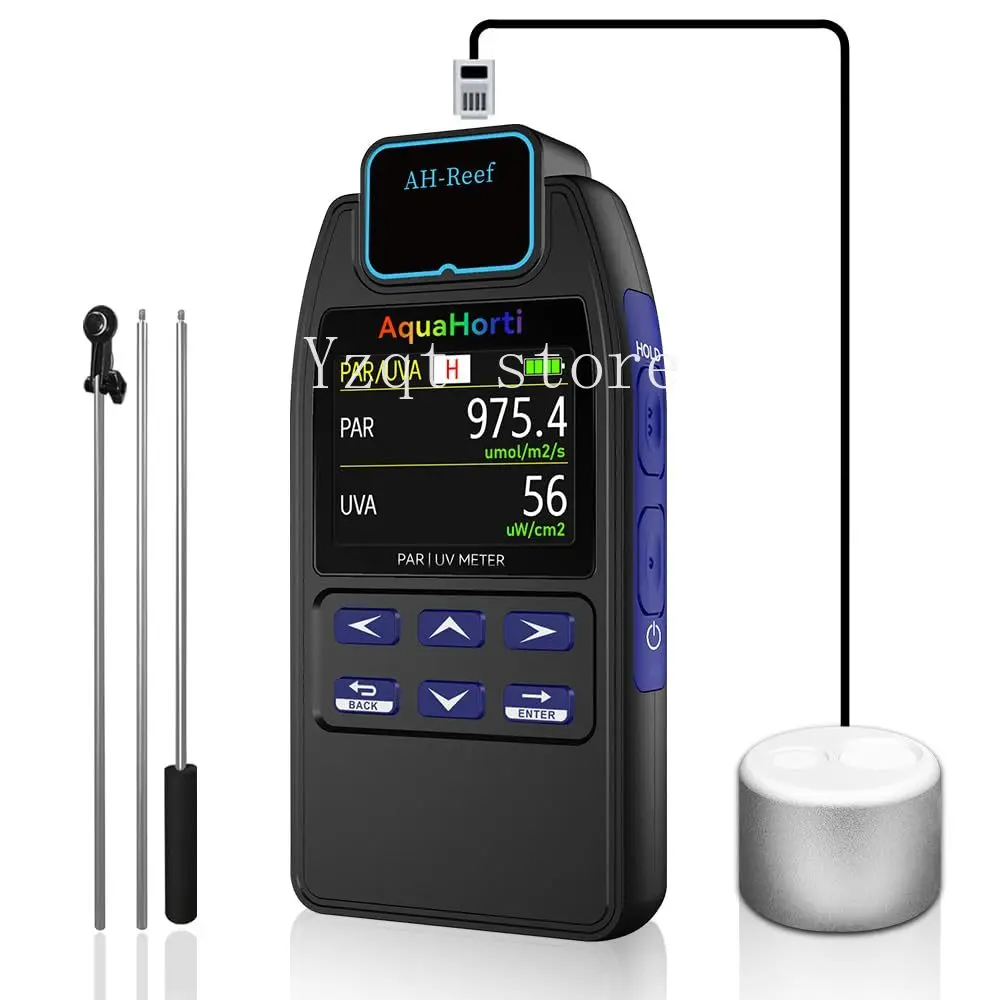 Fish tank PAR meter PAR value tester Coral irradiometer Underwater irradiometer Par meter Waterproof