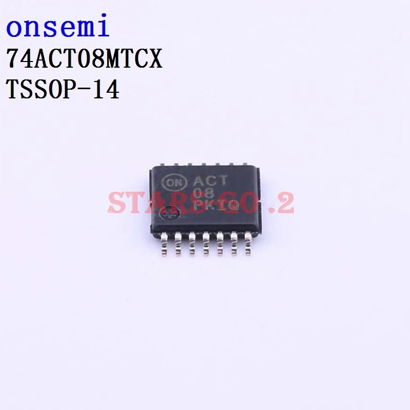 5PCS 74ACT08MTCX 74ACT08SCX onsemi Logic ICs