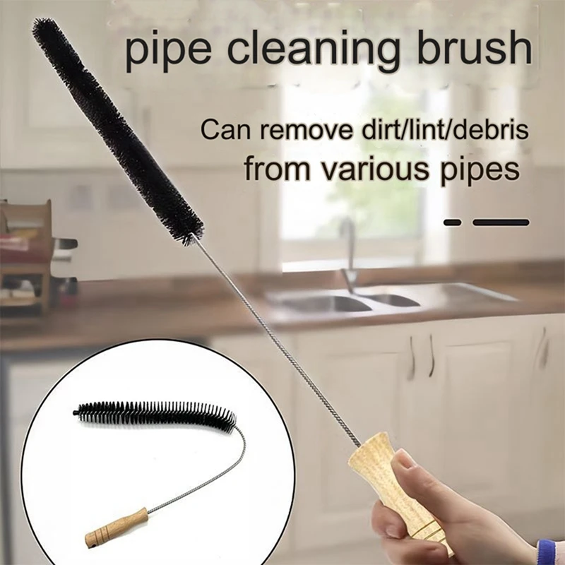 Clothes Dryer Vent Cleaner, Cleaning Brush, No Need To Disassemble And Wash,Washing Machine Tool, Long Handle Pipe Brush