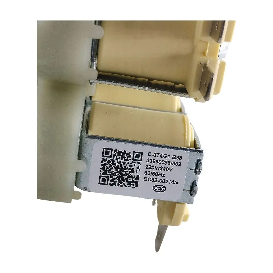 جديد لسامسونج غسالة أجزاء مدخل الملف اللولبي صمام DC62-00214N wd806u2gasd gagd 90k6410ow