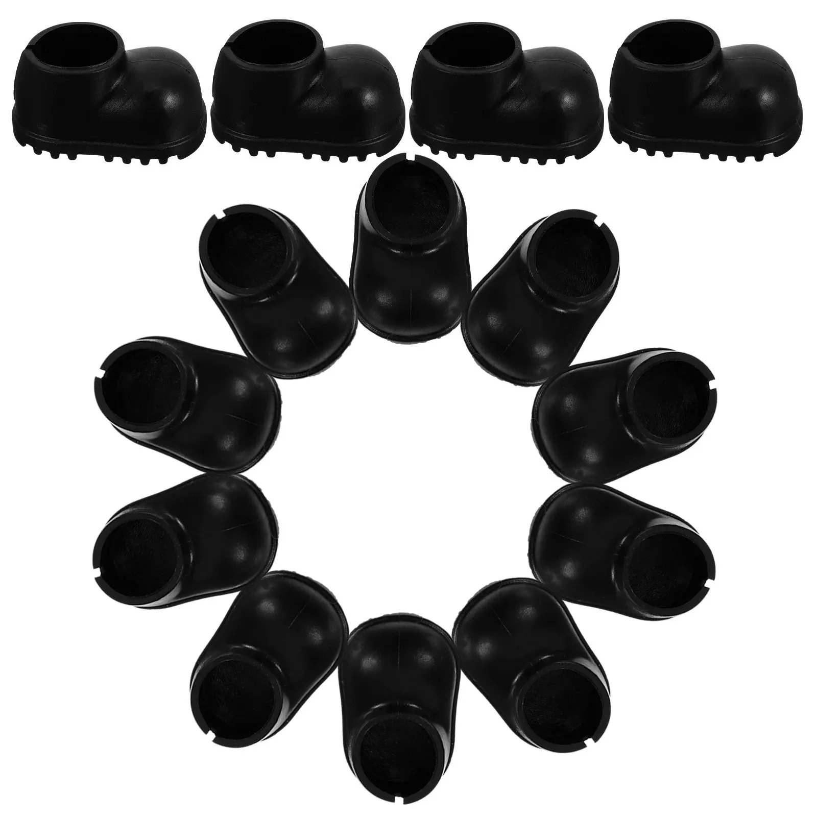 

10pcs Rain Boots: 17 Cm Plastic Shoes For Dress Up Accessories, Realistic Mini Boot For House Decor, Mini Scene Adornments,