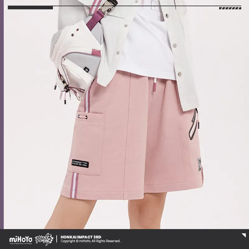 

Game Elysia Because Of You Story Themed Clothing Official Genuine Honkai Impact 3 Elysia Pants Cosplay Elysia Couple shorts Gift