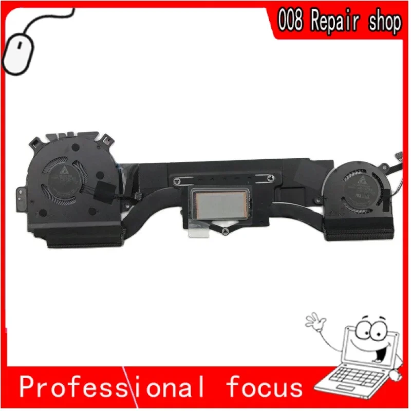 Imagem -02 - Módulo Térmico para Cpu Refrigerador Dissipador de Calor com Ventilador para Ioga C94014isi 81q9 5h40s19974 Novo