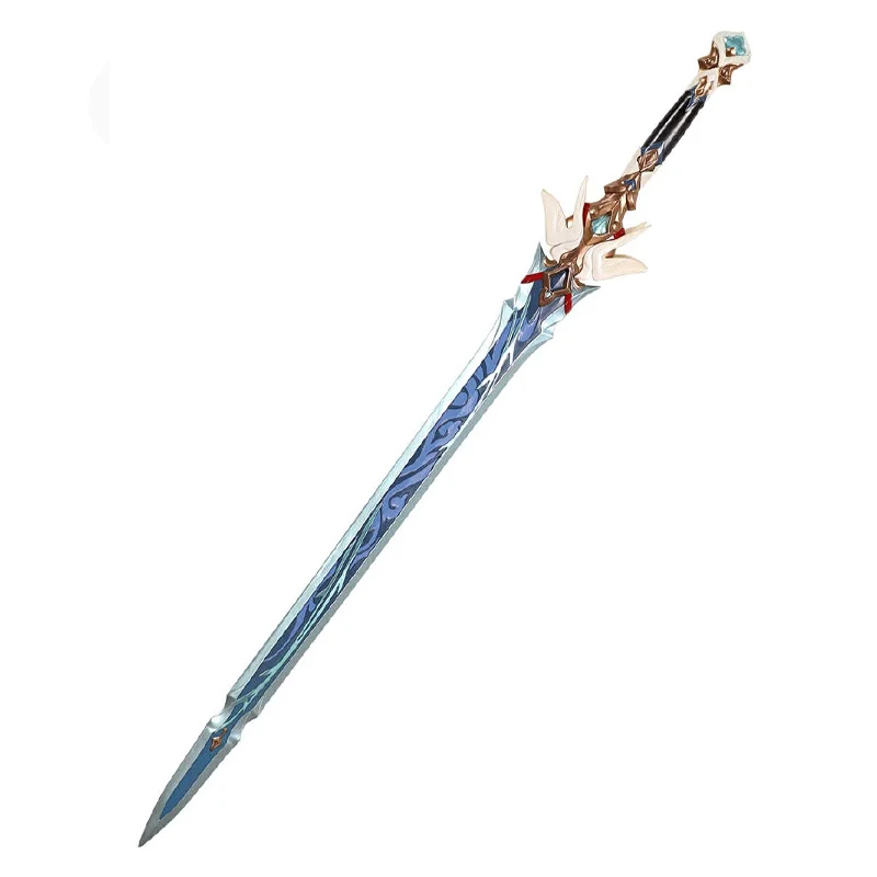 Game surrounding props Yanqing cos props weapons uncut resin single-handed sword