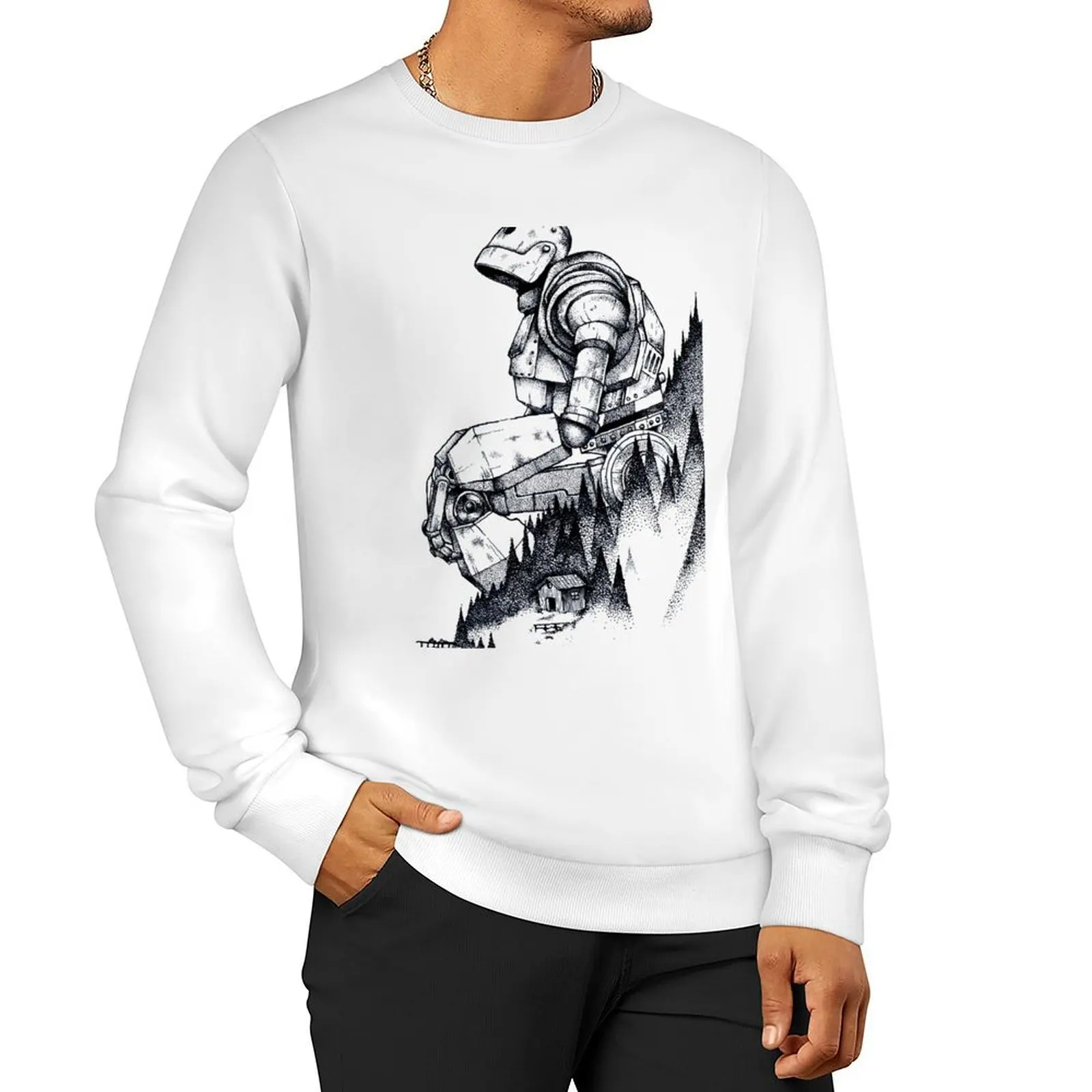 

Iron Giant Sweatshirt men wear mens clothes anime sweatshirt