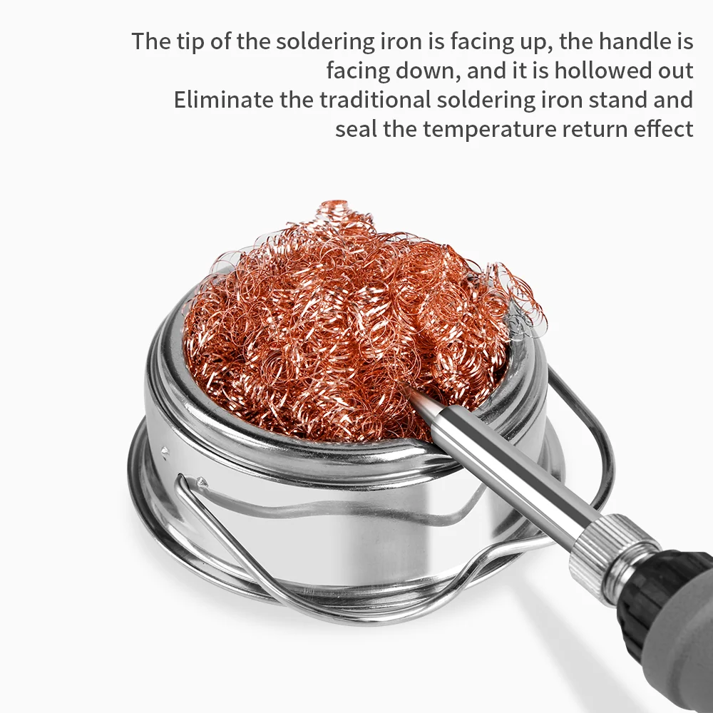 LUXIANZI Welding Cleaning Ball Soldering Iron Tip Cleaner Mesh Filter For Desoldering Tin Remove Tool Copper Wire Clean Balls