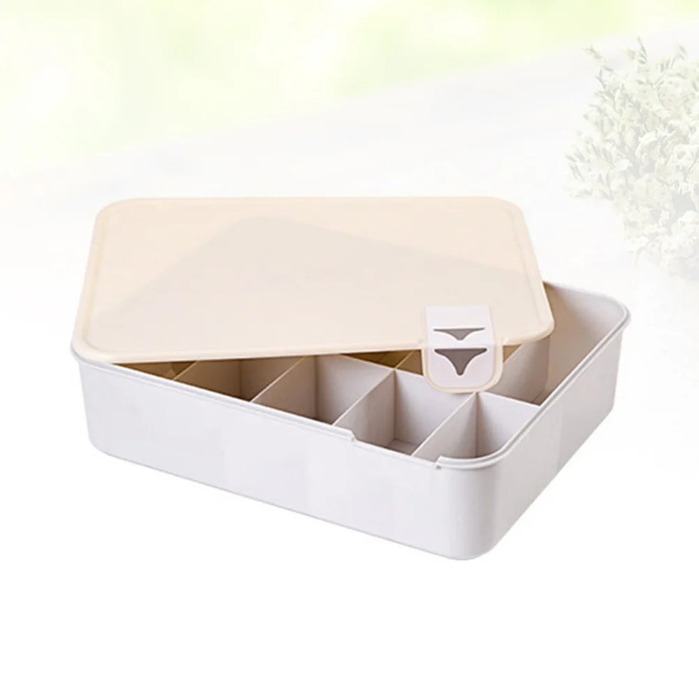 

Underwear Storage Box Organizer Socks Dresser Plastic Bra Scarf Gloves Handkerchief Lingerie Pants Clothing Efficient Space Use
