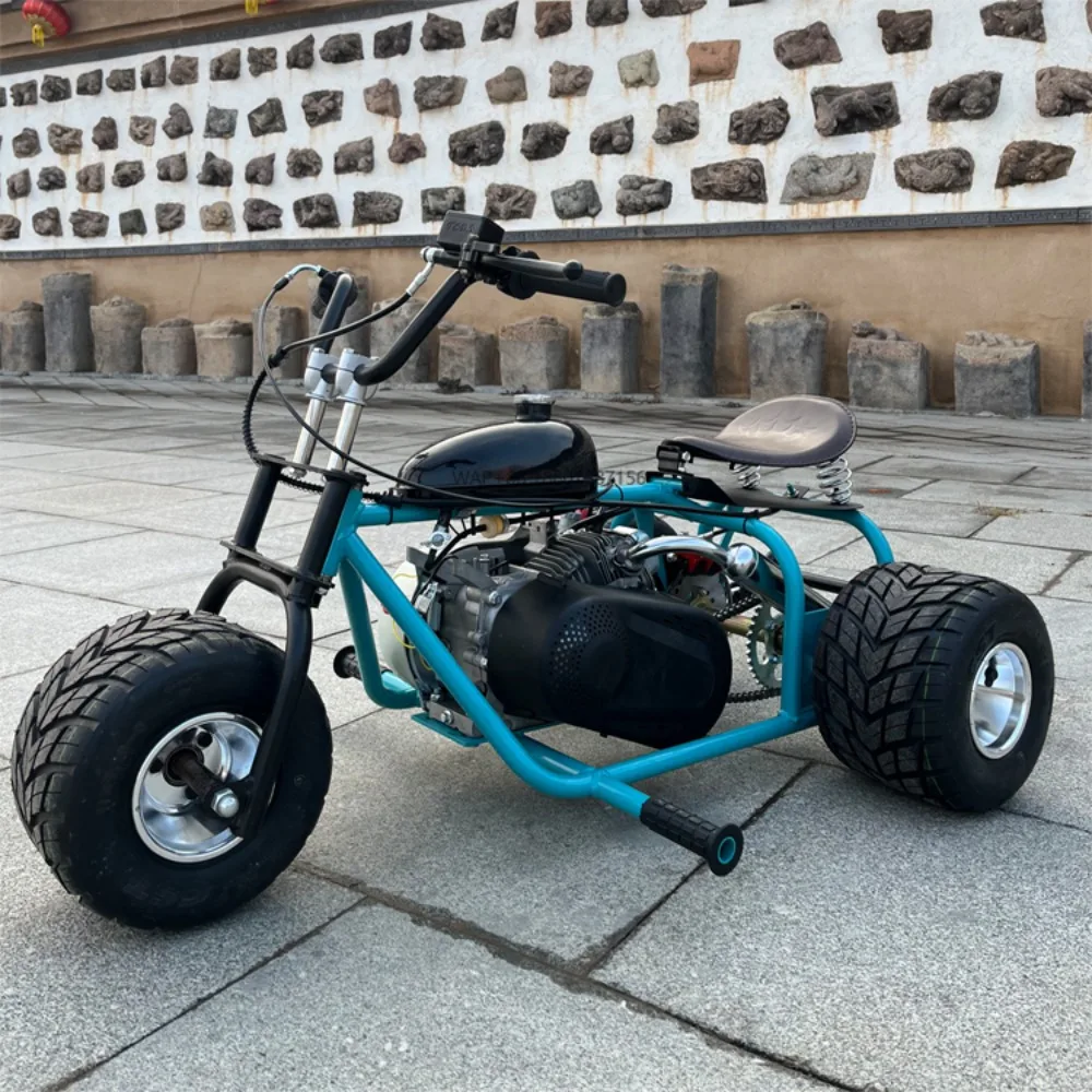 

Durable Design 200CC Pedal Three Wheel Drift Racing Kart Mini Tricycle Outdoor Casual 5 Inch Adult Children Tricycle