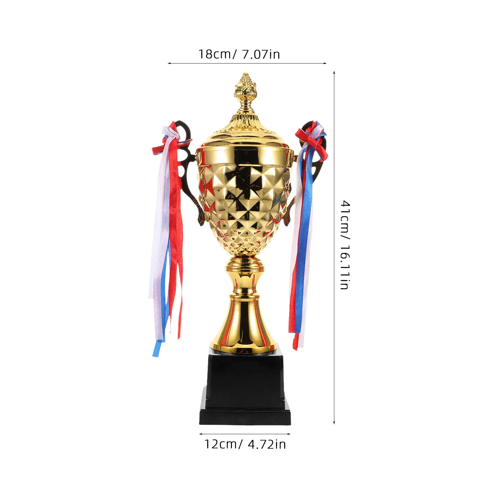 Metal Trophy Cup for Sports Tournaments Awards Unique Designs Durable Material Elegance Glory Winners Recognition