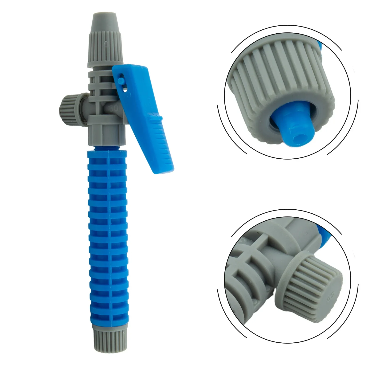 Mochila Tipo Pulverizador Handle, Gatilho Plástico, Controle de Substituição, Pragas Peças para Agricultura, 1, 4'