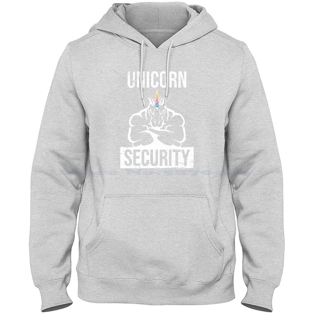 Unicorn Security 100% Cotton Hoodie T Shirt Unicorn Security Security Unicorn Unicorns Lovers For Men Rainbow Funny Humor Gym