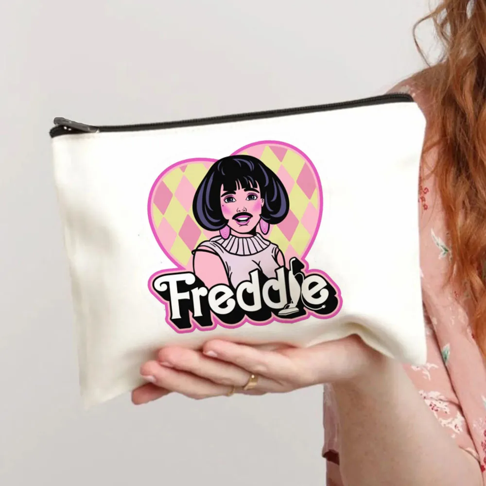 Freddie Mercury Queen Band Girl Makeup Bag Female Pattern Organizer Bag Lady Pouches for Travel Bags Pouch Women's Cosmetic Bag