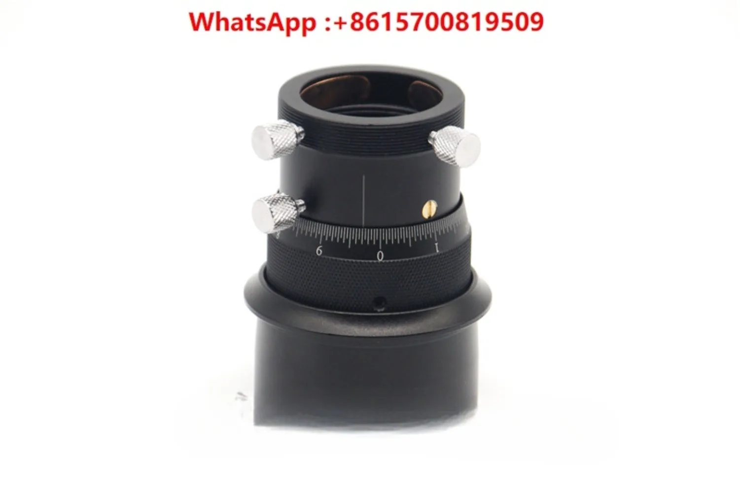 Double helix focusing seat with copper ring, high precision 1.25 inches wide 2 inches interface