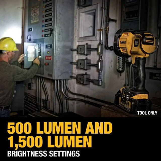 DEWALT DCL043 Jobsite LED Spotlight 20V Lithium Power Tools Flashlights Torches Bare Tool AliExpress