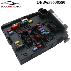 New 9657608580 6500Y1 6500Y0 Fuse Box Assembly For Citroen C3 C5 C8 Xsara Peugeot 206 307 406 807 Auto Parts