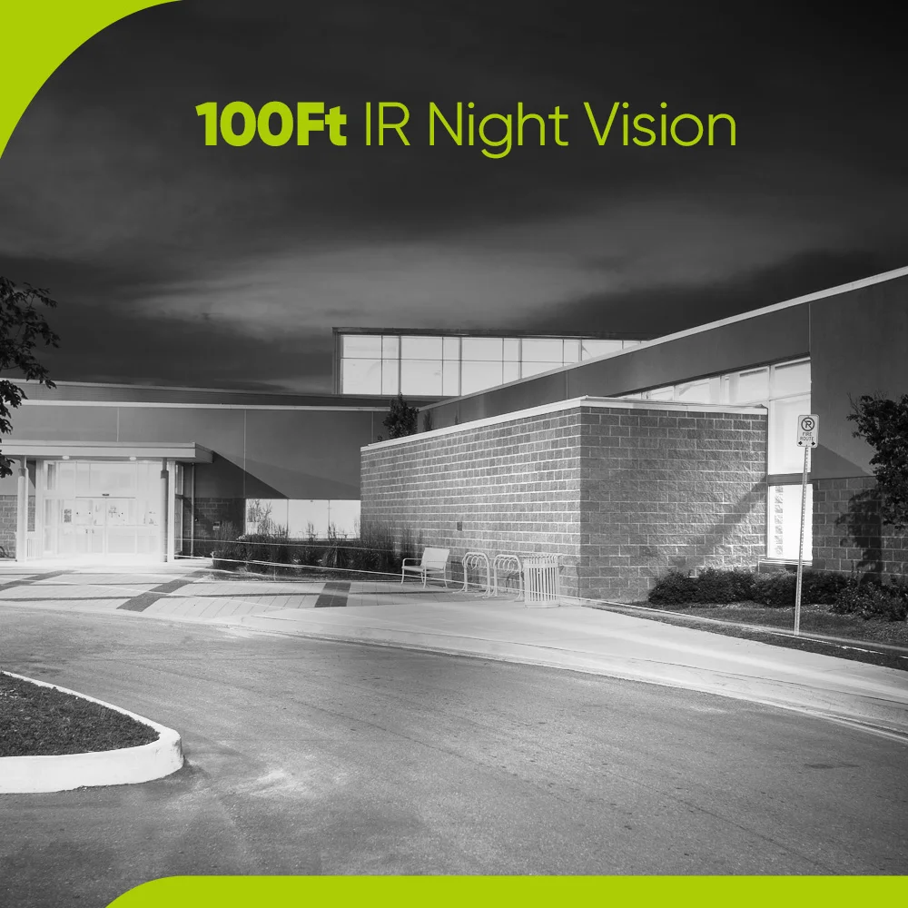 SANNNCE HD 비디오 감시 시스템 키트, 고선명도 불릿 카메라, 3.6mm 렌즈, 2MP, 4CH, 8CH, 1080N, 비디오 레코더, 2 개, 4 개, 1080P