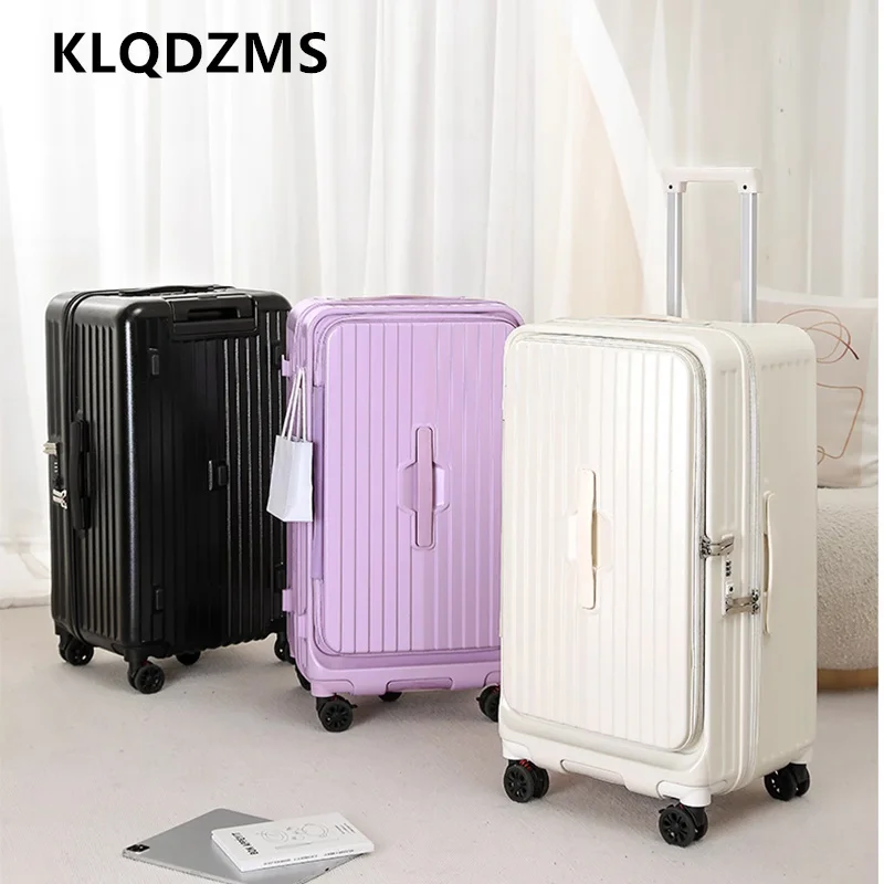 KLQDZMS Carry-on Travel Luggage Side Opening Boarding Case 20