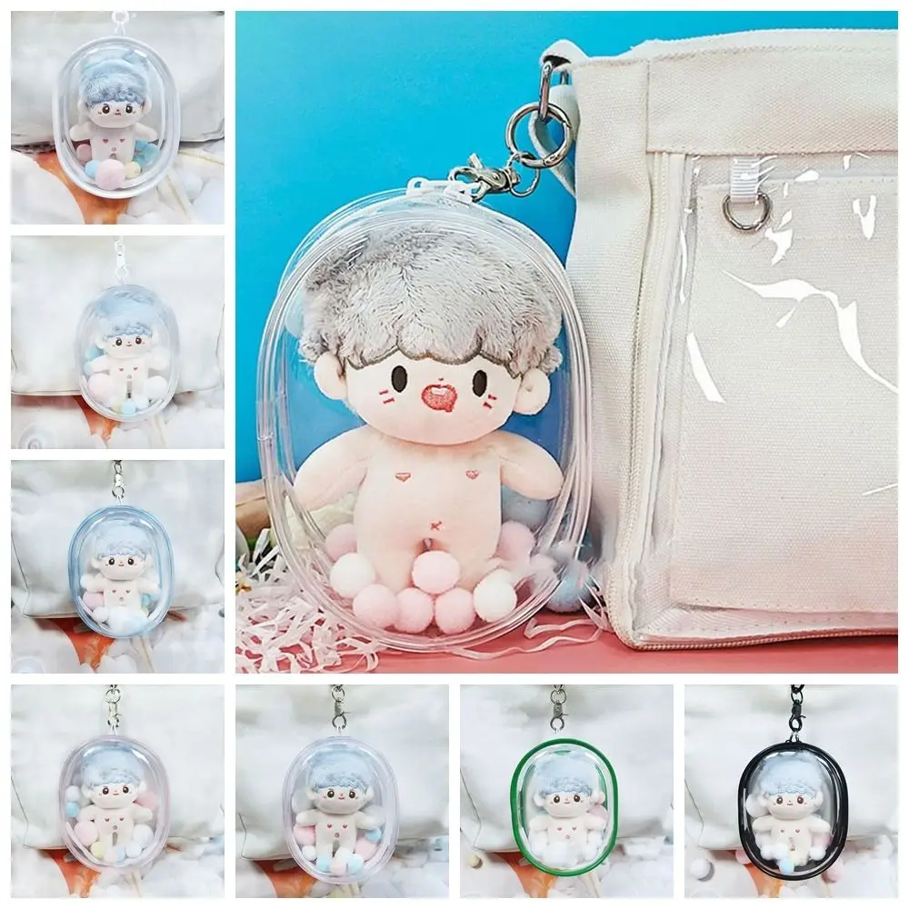 10/15/16cm Clear Outdoor Bag Toy Transparent Doll Accessories Doll Display Box PVC Multicolor Storage Case