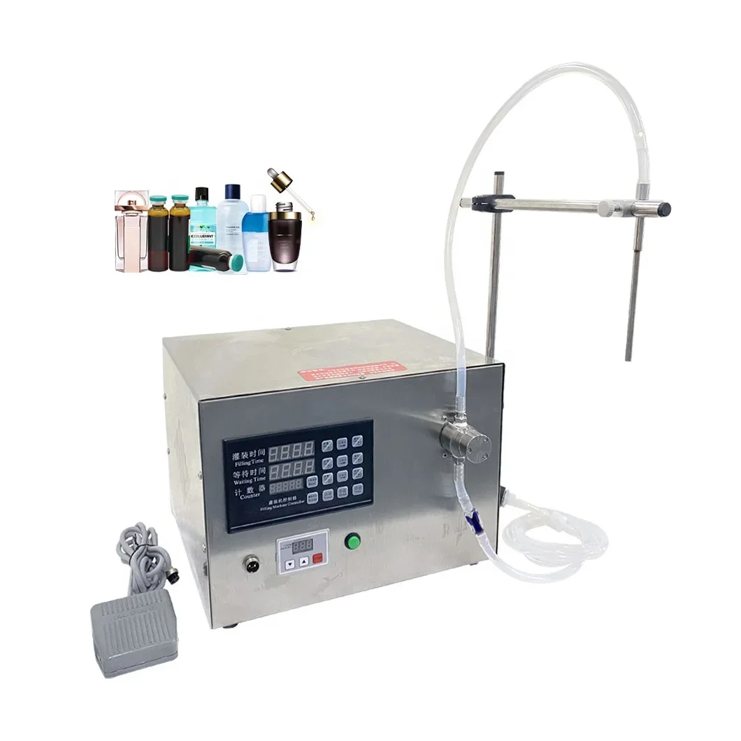 

Hone Semi Automatic Gear Pump Liquid Small Filling Machine Digital Display