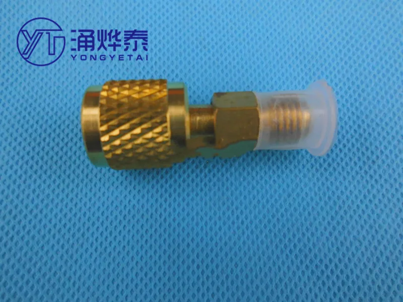 YYT 2PCS Air conditioning accessories, refrigeration accessories, R410 conversion head, straight rotation head R410 adapter