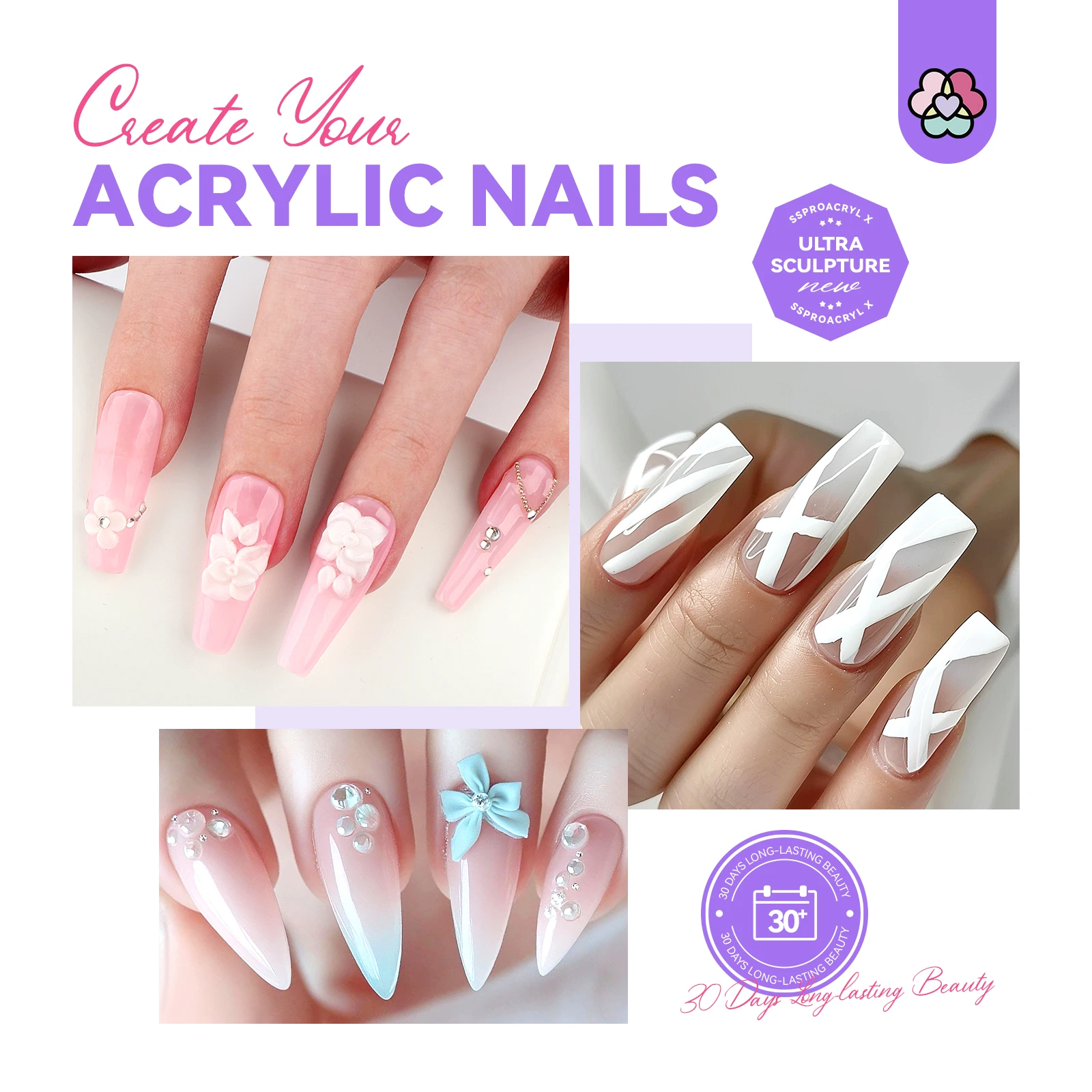 SAVILAND liquide pour ongles acrylique monomère professionnel EMA 8 oz avec 3 brosses à ongles en acrylique et plat Dappen pour Extension d'ongles