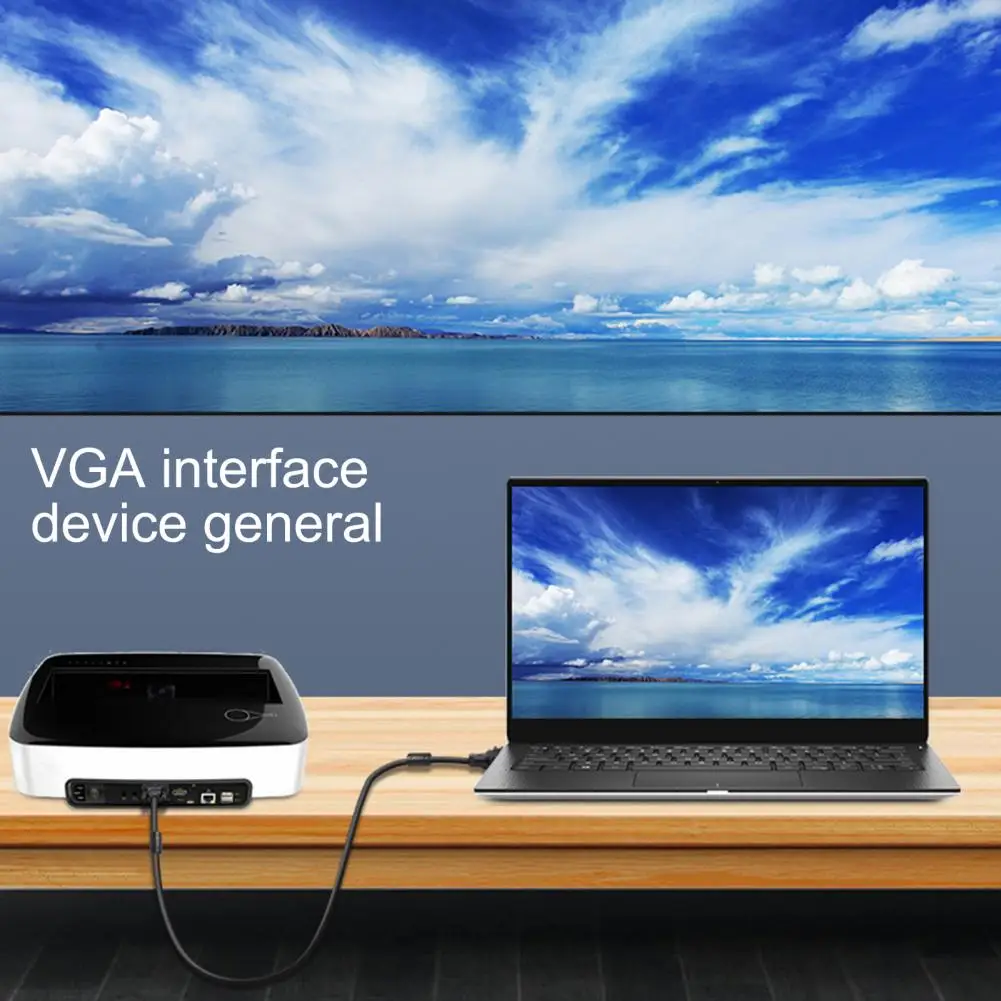 PC용 VGA 연장 케이블, 실용적인 HD 호환, 수-암 연장 코드 어댑터, 9 핀, 150 cm, 300cm