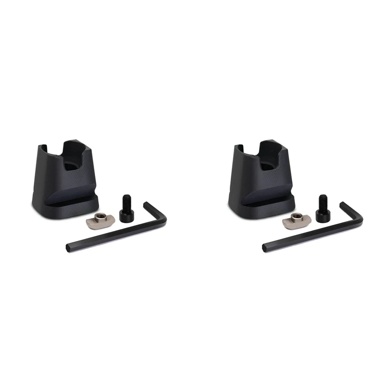 2X Steering Wheel Mount Profile Bracke Steering Wheel Fixing Bracket For Fanatec QR2 Fixed Stand Profile Holder