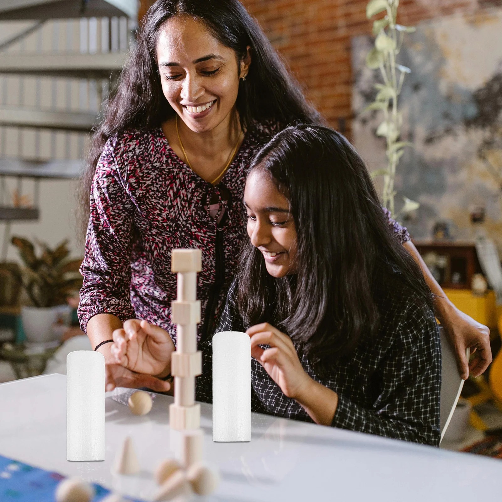 

4pcs Cylinders 15Cm Solid Polystyrene Craft Shapes For Diy Art Projects White Modeling Tubes Educational Supplies Cylinders