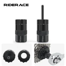 Bicycle Cassette Lockring Removal Tool 12 Teeth CR-V Steel Bike Cassette Flywheel Sprocket Remover Wrench Cycling Repair Tool