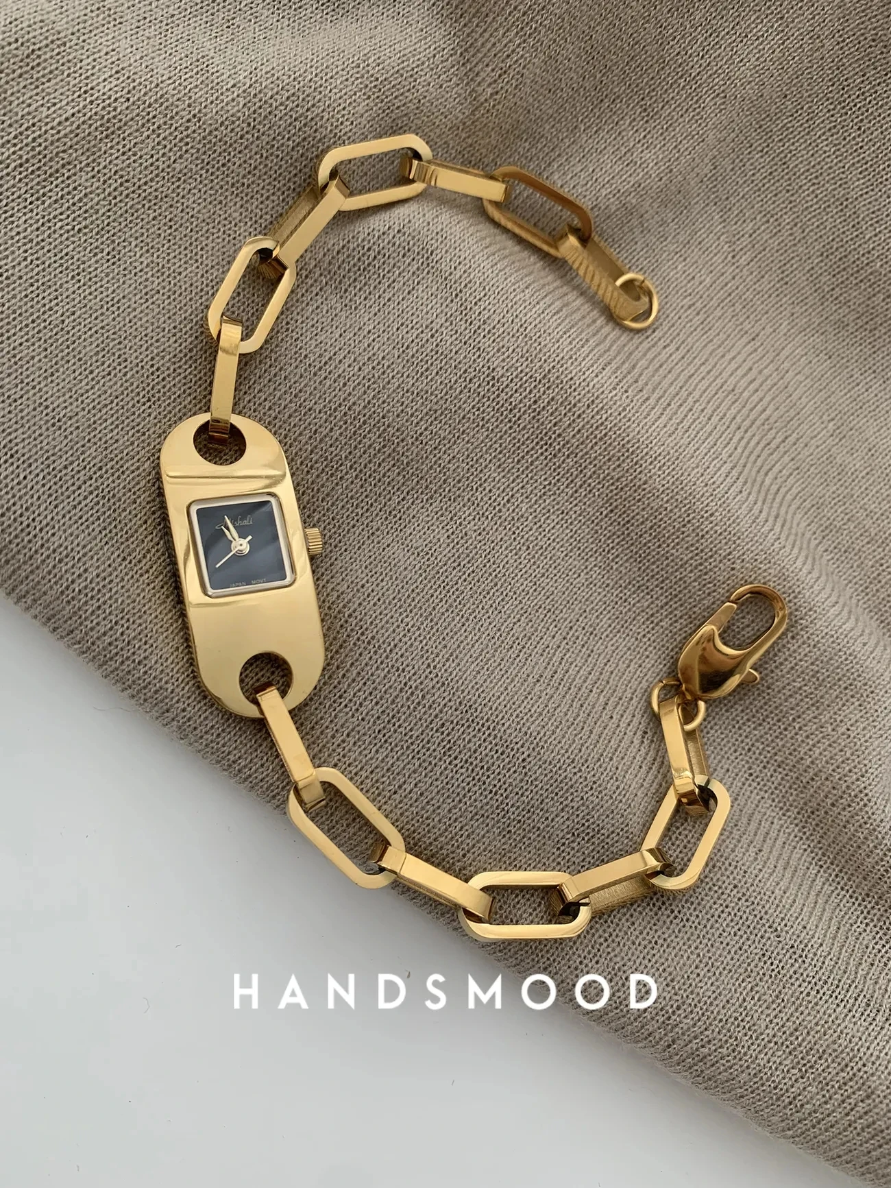 مجوهرات ريترو سوار ريترو سوار فولاذي تصميم جديد ساعة نسائية حركة كوارتز هدية صديقة فاخرة #2