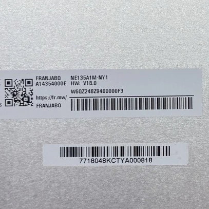 

NE135A1M-NY1 13.5 Inch Laptop LCD LED Screen Panel Matrix No-Touch