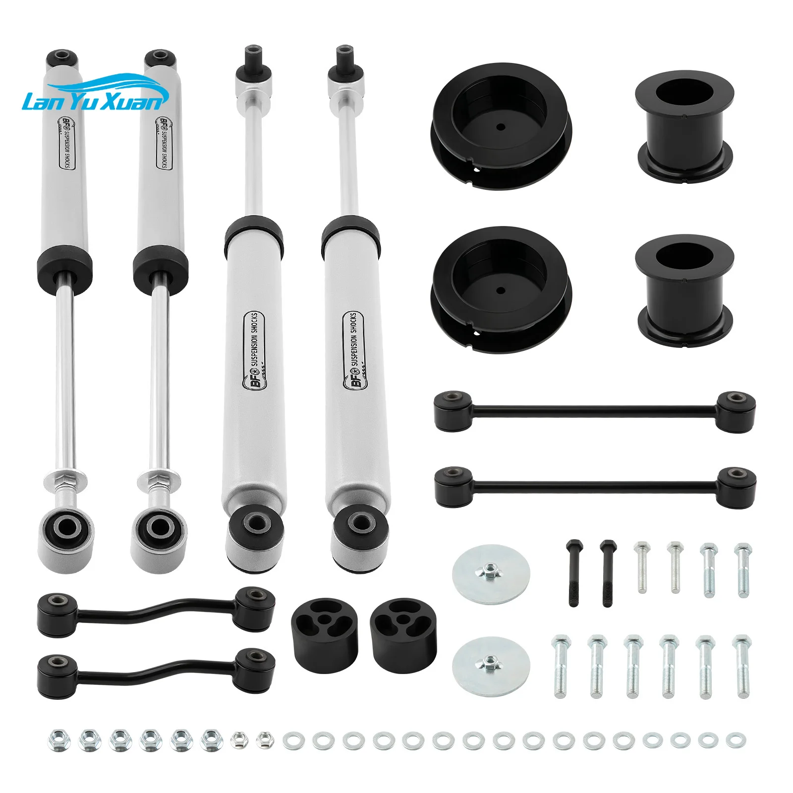 

3.5" Lift Kit With Shocks Sway Bar Links For Jeep Gladiator JT 4WD 2020-2022