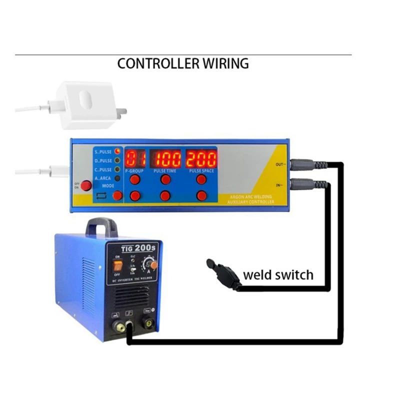 Retrofit Cold Welder Controller Welding Pulse Controller Cold Welder Controller Kit