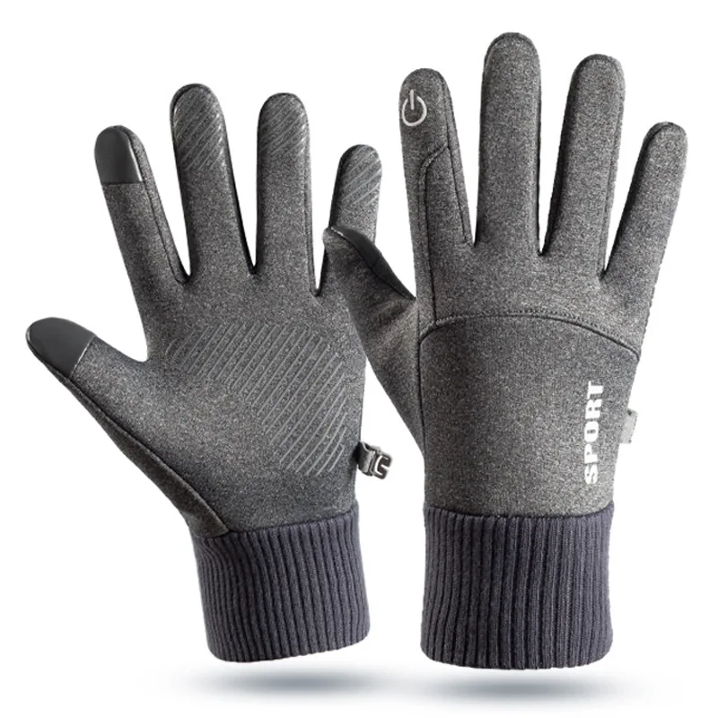 Winter waterdichte herenhandschoenen winddicht sportvissen touchscreen rijden motorfiets ski antislip warme fietsen dameshandschoenen