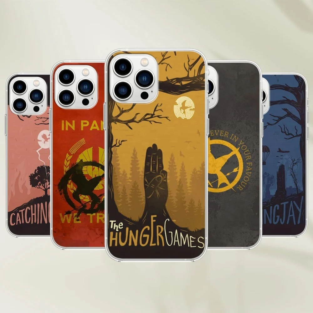 Мягкий чехол Hunger Games Mockingjay Art для iPhone 17, 16, 15, 14 Plus, 13, 12, Mini 11 Pro Max XR Air, силиконовый чехол для телефона