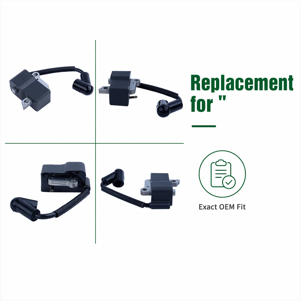 For Husqvarna 135 140 435 440 445 450 Rancher Jonsered CS2240 CS2245 CS2250 Chainsaw Ignition Coil & Spark Plug Kit 573935702 view 2