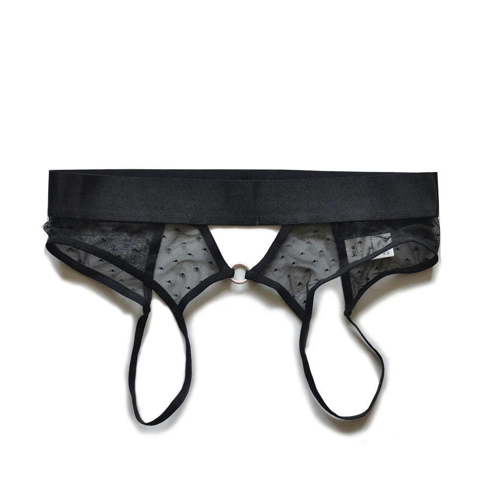 

Мужские стринги-танга для геев, сексуальные, с низкой посадкой, дышащие, кружевные, прозрачные, с вырезами, для пар