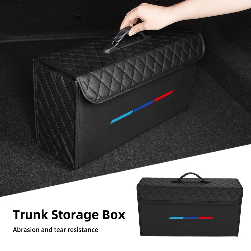 

Car Trunk Storage Box Multiuse Portable travel Organizer Tools Bag For BMW E46 E90 E60 F10 E39 F30 E36 F20 E87 E90 E70 E91 E30 G