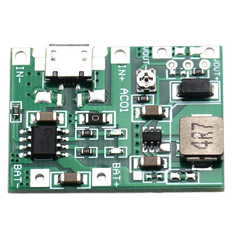 3.7V liter 9V 5V multimeter modified 18650 lithium battery charging boost discharge integrated adjustable module 2 A